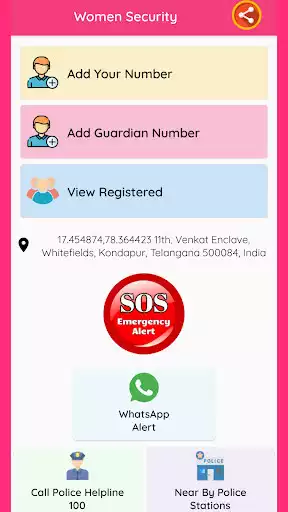 Play Women Safety App as an online game Women Safety App with UptoPlay