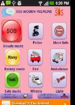 Play Women Safety Totem SOS help