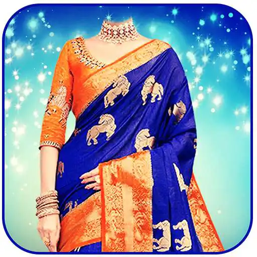 Run free android online Women Saree  Photo Suit : Royal Traditional Suit APK