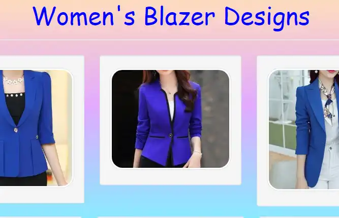 Play Womens Blazer Designs  and enjoy Womens Blazer Designs with UptoPlay