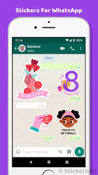Play Womens Day Sticker Packs (1)  and enjoy Womens Day Sticker Packs (1) with UptoPlay