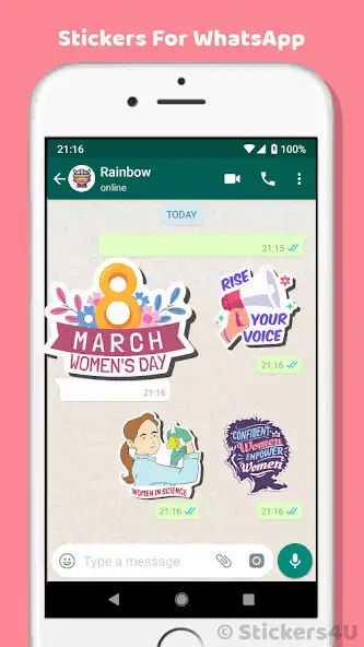 Play Womens Day Sticker Packs Pt.3  and enjoy Womens Day Sticker Packs Pt.3 with UptoPlay