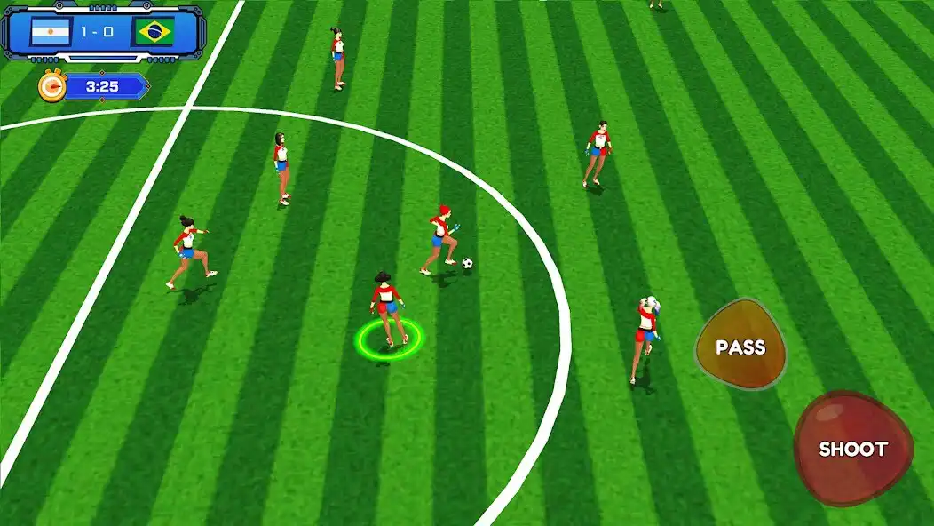 Play Womens Football League as an online game Womens Football League with UptoPlay