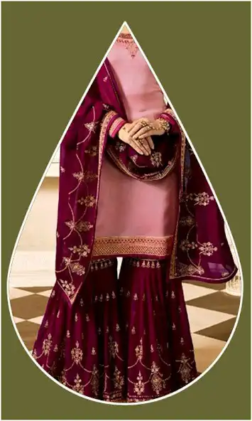 Play Women Sharara Dress Photo Suit  and enjoy Women Sharara Dress Photo Suit with UptoPlay
