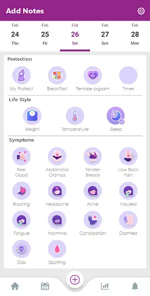 Play Womens: Period Tracker as an online game Womens: Period Tracker with UptoPlay
