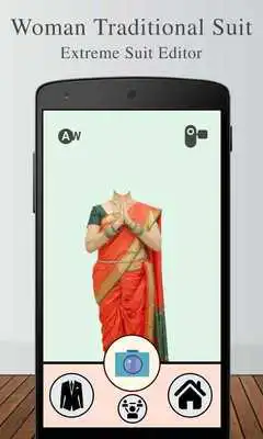 Play Women Traditional Dress Editor