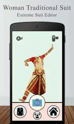 Play Women Traditional Dress Editor