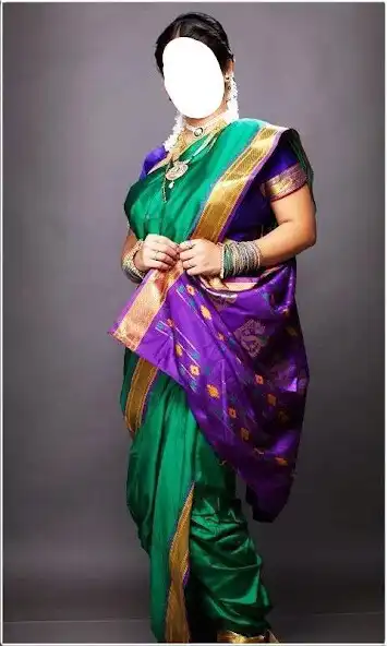 Play Women Trending Marathi Sarees as an online game Women Trending Marathi Sarees with UptoPlay
