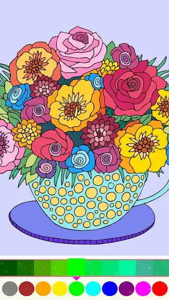 Play Wonder Color - Free Style Coloring Book for Adults as an online game Wonder Color - Free Style Coloring Book for Adults with UptoPlay