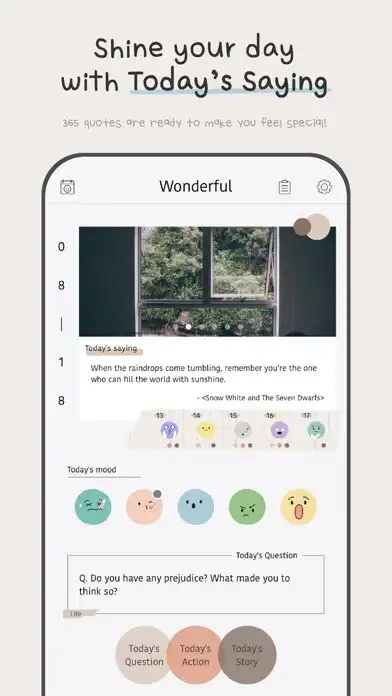 Play Wonderful - Self-Esteem Diary  and enjoy Wonderful - Self-Esteem Diary with UptoPlay