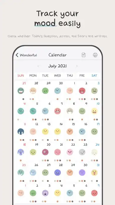 Play Wonderful - Self-Esteem Diary as an online game Wonderful - Self-Esteem Diary with UptoPlay