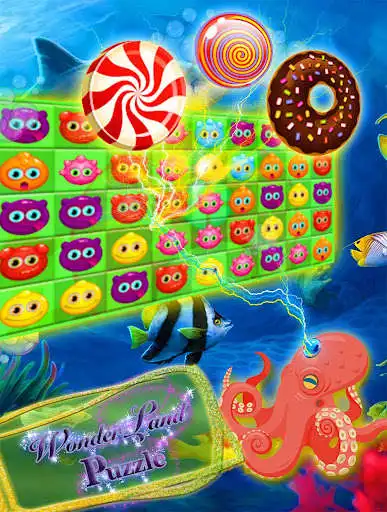 Play Wonderland Puzzle - Swipe Game  and enjoy Wonderland Puzzle - Swipe Game with UptoPlay
