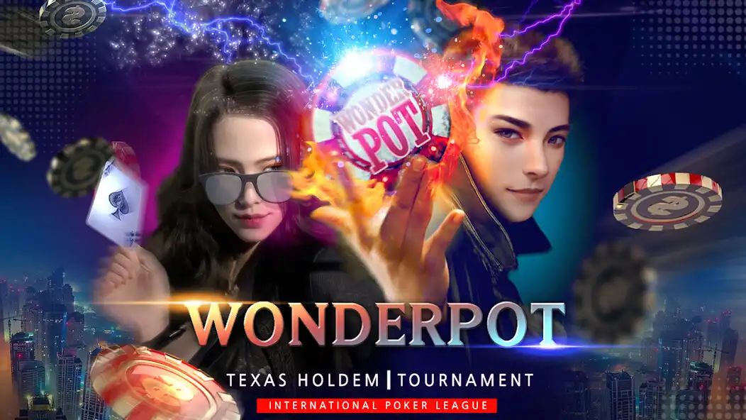 Play WONDERPOT - Texas Holdem  and enjoy WONDERPOT - Texas Holdem with UptoPlay