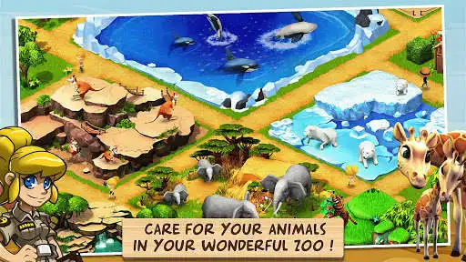 Play Wonder Zoo: Animal rescue game  and enjoy Wonder Zoo: Animal rescue game with UptoPlay