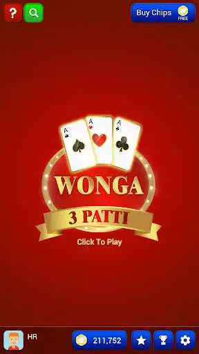 Play Wonga 3 Patti  and enjoy Wonga 3 Patti with UptoPlay