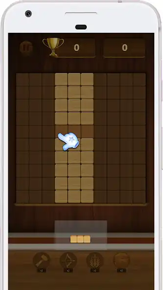 Play Wood 3D Block Puzzle as an online game Wood 3D Block Puzzle with UptoPlay