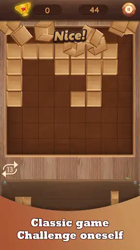 Play Wood Block Pluzzle 2019 & Wood Puzzle Classic Game as an online game Wood Block Pluzzle 2019 & Wood Puzzle Classic Game with UptoPlay