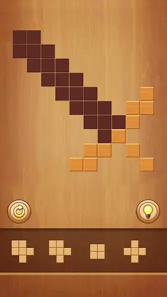 Play Wood Block Puzzle - Blast Game as an online game Wood Block Puzzle - Blast Game with UptoPlay