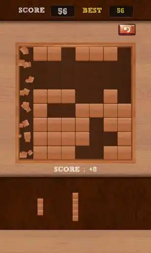 Play Wood Block Puzzle : Break the woods as an online game Wood Block Puzzle : Break the woods with UptoPlay
