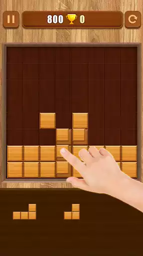Play Wood Block Puzzle - Classic as an online game Wood Block Puzzle - Classic with UptoPlay