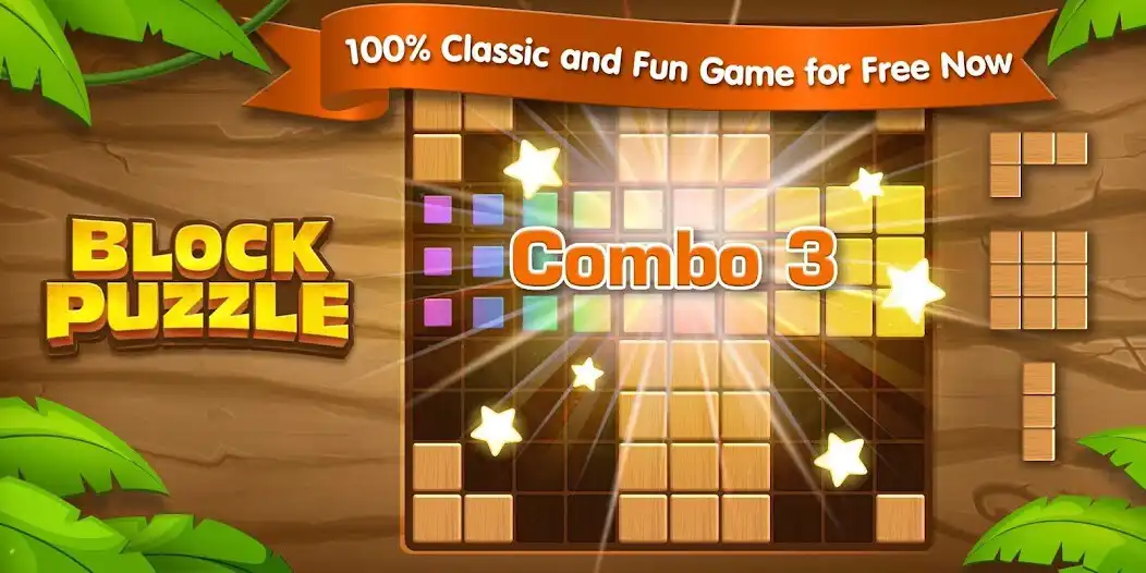Play Wood block puzzle games as an online game Wood block puzzle games with UptoPlay