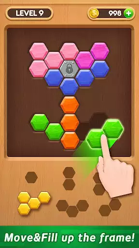 Play Wood Block - Puzzle Hexa  and enjoy Wood Block - Puzzle Hexa with UptoPlay