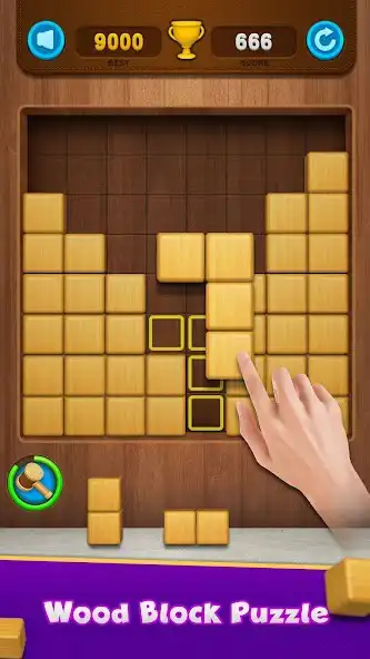 Play Wood Block Puzzle - PuzBlock as an online game Wood Block Puzzle - PuzBlock with UptoPlay