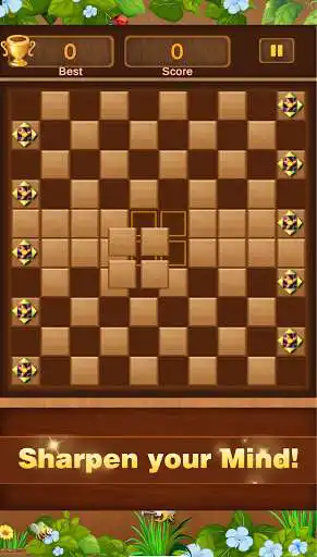 Play Wood Block Puzzle - Q Block as an online game Wood Block Puzzle - Q Block with UptoPlay