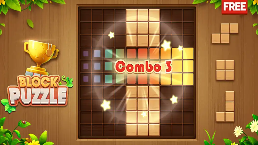Play Wood Blocks Puzzle Game  and enjoy Wood Blocks Puzzle Game with UptoPlay