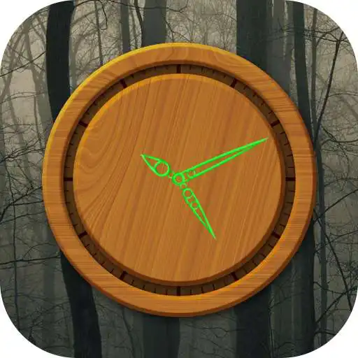 Free play online Wood Clock Live Wallpaper APK