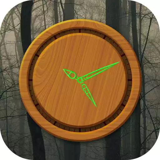 Play Wood Clock Live Wallpaper APK