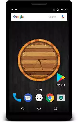 Play Wood Clock Live Wallpaper  and enjoy Wood Clock Live Wallpaper with UptoPlay