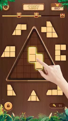 Play WoodCube: Wood Block Puzzle  and enjoy WoodCube: Wood Block Puzzle with UptoPlay