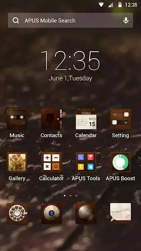 Play APK Wooden-APUS Launcher theme  and enjoy Wooden-APUS Launcher theme with UptoPlay com.apusapps.theme.i_wooden_be9dd4bb67