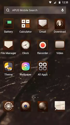 Play APK Wooden-APUS Launcher theme  and enjoy Wooden-APUS Launcher theme with UptoPlay com.apusapps.theme.i_wooden_be9dd4bb67