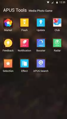 Play Wooden-APUS Launcher theme