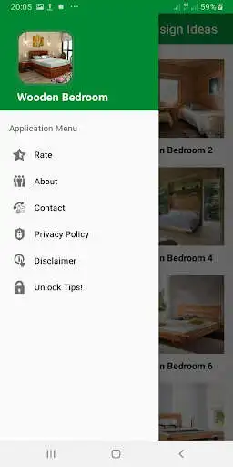Play APK Wooden Bedroom Designs  and enjoy Wooden Bedroom Designs with UptoPlay com.WoodenBedroomDesigns.CCStudio
