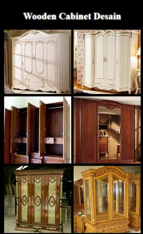 Play Wooden Cabinet Desain