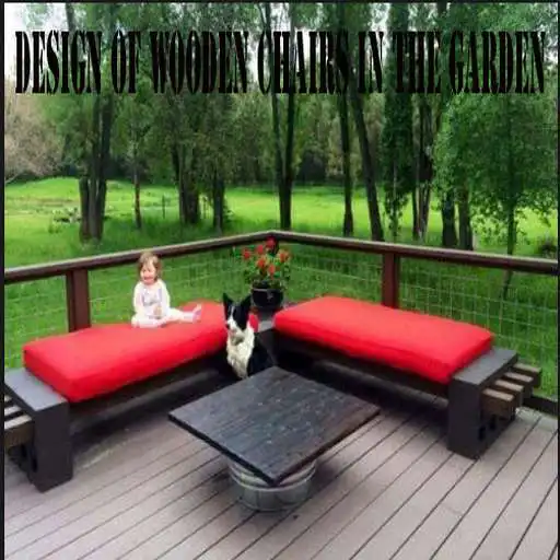 Play wooden chair design in the garden APK