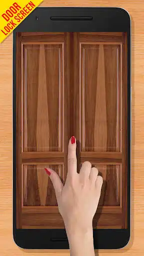 Play Wooden Door Lock Screen Play Wooden Door Lock Screen