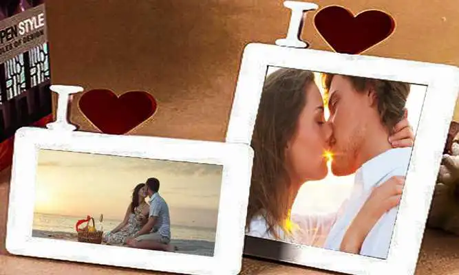 Play Wooden Dual Photo Frames HD