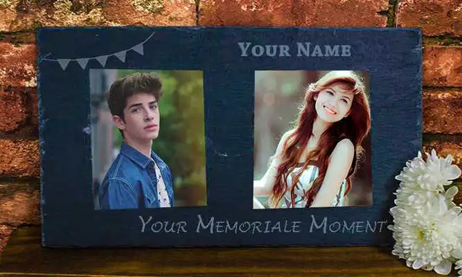 Play Wooden Dual Photo Frames HD