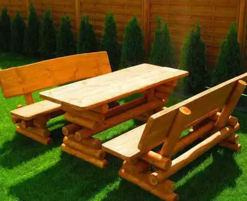 Play Wooden Garden Furniture Design