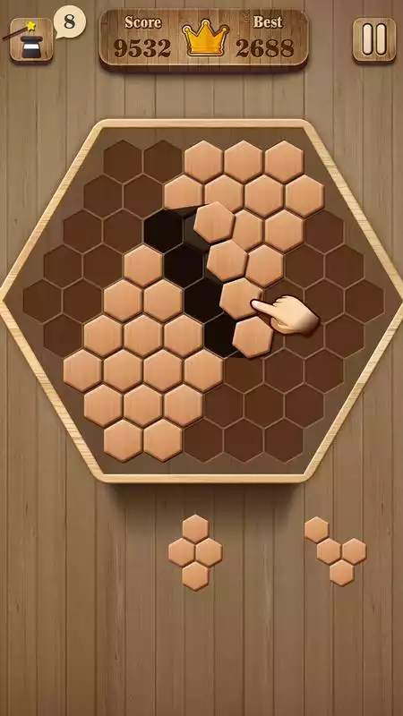 Play Wooden Hexagon