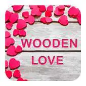 Free play online Wooden Love CM Launcher Theme APK