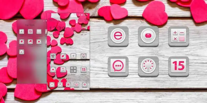 Play Wooden Love CM Launcher Theme