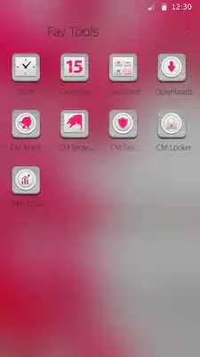 Play Wooden Love CM Launcher Theme