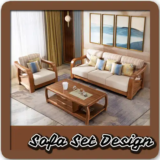 Play Wooden Sofa Set Designs APK
