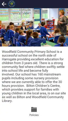 Play Woodfield Community Primary School as an online game Woodfield Community Primary School with UptoPlay