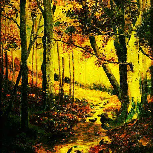 Free play online Woodland Stream LWP Free APK